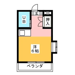 ハイツ高橋【2階】の間取り