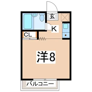 福島県郡山市虎丸町【マンション】の間取り