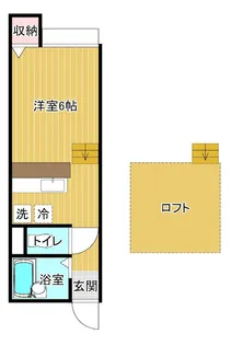 プリムローズ【1階】の間取り