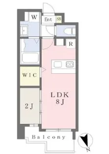 CASA VISTA ASATO【8階】の間取り