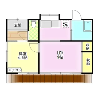 茨城県那珂市菅谷【一戸建】の間取り