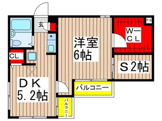 ブリックス幕張【3階】の間取り