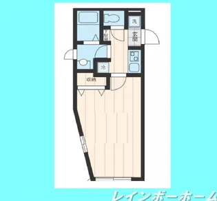 ソレイユ松戸【1階】の間取り
