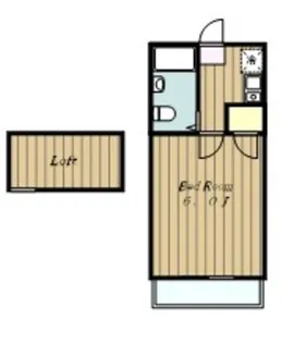 神奈川県厚木市愛甲1【アパート】の間取り