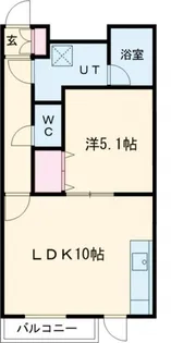 アーバンプレイス【4階】の間取り