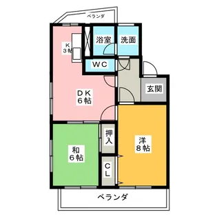 こぐま館【3階】の間取り