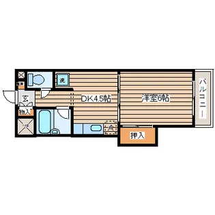 第2後藤ビル【6階】の間取り