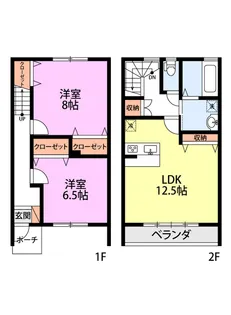Serena(セレーナ)II【2階】の間取り