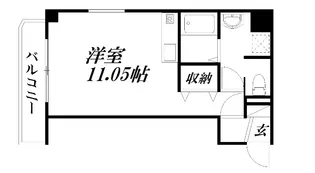 静岡県浜松市中央区中央2【マンション】の間取り