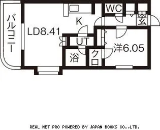 BRUN POMMIER【3階】の間取り