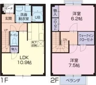 静岡県浜松市浜名区染地台3【一戸建】の間取り
