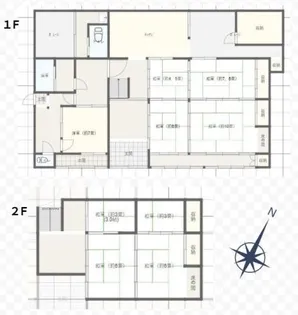 岡山県浅口市寄島町【一戸建】の間取り