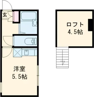 コンフォルタ飛鳥山【1階】の間取り