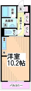神奈川県川崎市多摩区中野島3【マンション】の間取り