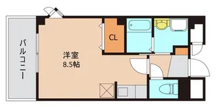 千葉県流山市鰭ケ崎【マンション】の間取り