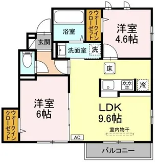 Sun Bloom【1階】の間取り