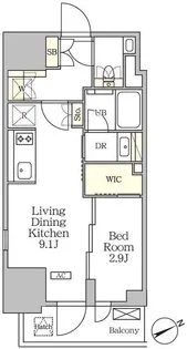 東京都大田区山王2【マンション】の間取り