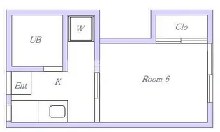 1Kの間取り画像