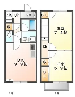 ホームアリウム【1階】の間取り