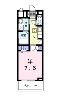 ランタナ【2階】の間取り