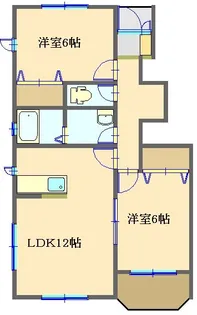 ピュールネージュ【1階】の間取り