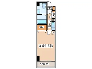 まちのもり本町田【2階】の間取り