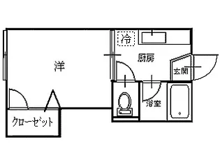 ラインハイツ【2階】の間取り