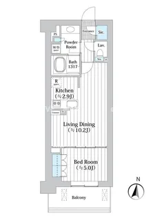アビティグランデ砧 (B棟)【2階】の間取り