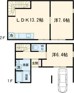 ハレカイの間取り