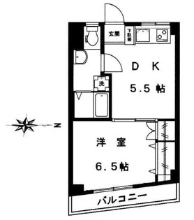 小倉マンション【2階】の間取り
