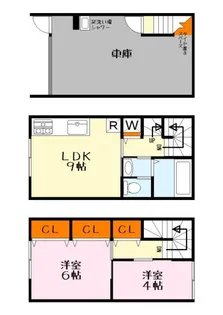 サンビオーズ【1階】の間取り