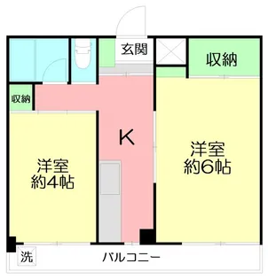 彦田ビル【2階】の間取り