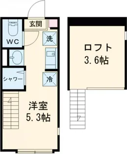 Avenir 上石神井【2階】の間取り