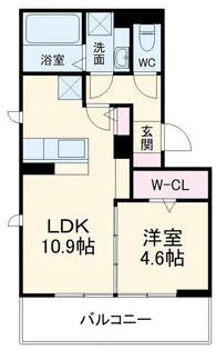 ソレイユ幕張【2階】の間取り
