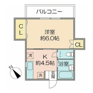 マーヴェス中目黒【2階】の間取り