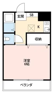 パークパレス【2階】の間取り
