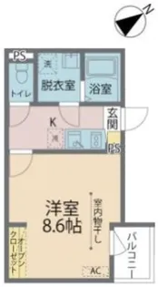 カインドネス町田3【1階】の間取り