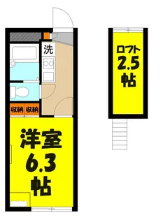 埼玉県川口市幸町2【マンション】の間取り