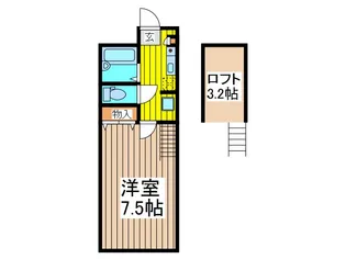 メインシティガーデン 参番館【1階】の間取り