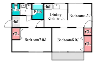 岡山県岡山市中区さい東町1【一戸建】の間取り