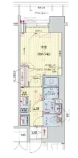 プレサンス広小路通 葵【5階】の間取り