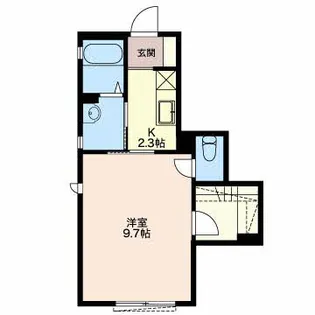 メノマーレ A【1階】の間取り