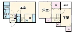 CFジオーレ鎌倉弐番館の間取り