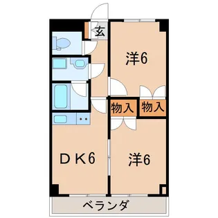 グランエメロード【5階】の間取り