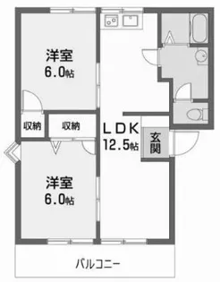 フレグランスピュア I棟【1階】の間取り