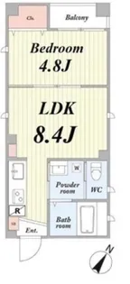 東京都文京区本郷2【マンション】の間取り