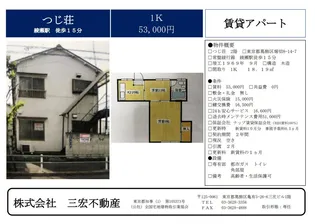 つじ荘【2階】の間取り