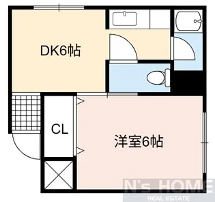 シュウケンビル【3階】の間取り