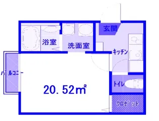 グッドシャインレジデンス久喜【1階】の間取り