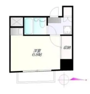 ランバレー元浅草【5階】の間取り